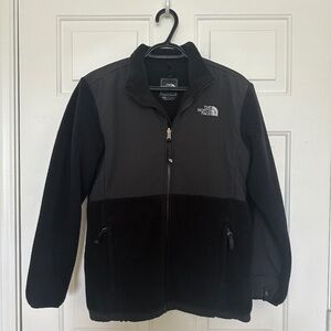 The North Face Denali Polartec Black Jacket Windbreaker - XL Youth or S Women's